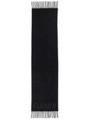 Ganni Scarf With Logo