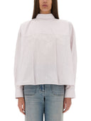 Victoria Beckham Blouse With Knotted Collar