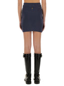 Vivienne Westwood strikket mini nederdel