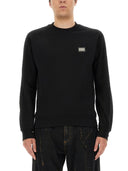 Dolce & Gabbana Sweatshirt mit Logo Plaque