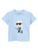 Karl Lagerfeld T Shirt Set With Bermuda Shorts