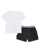 Karl Lagerfeld T Shirt Set With Bermuda Shorts