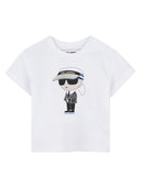 Karl Lagerfeld T Shirt Set With Bermuda Shorts