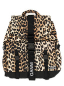Ganni Recycled Fabric Backpack