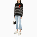 Jean recadré bleu clair