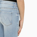 Jean recadré bleu clair