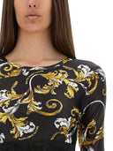 Versace Jeans Couture "Outline Baroque" Short Top