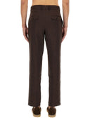 Boss Camel Linen "Port" Pants