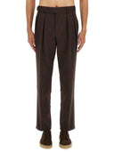 Boss Camel Linen "Port" Pants