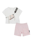 Marc Jacobs T Shrt Set With Bermuda Shorts