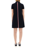 Thom Browne Cotton Pique Polo Shirt Dress