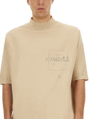 Maison Margiela logo estampado T camisa