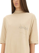 Maison Margiela logo estampado T camisa