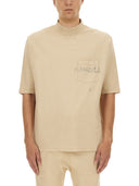 Maison Margiela logo estampado T camisa
