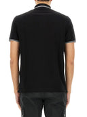 Polo con parche del logo de Stone Island