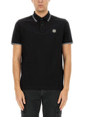 Polo con parche del logo de Stone Island