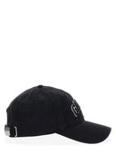 Ganni Cappello Da Baseball In Tela