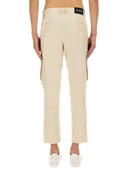 Pantalones de carga de algodón de Balmain
