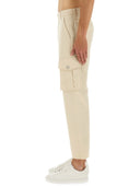 Pantalones de carga de algodón de Balmain