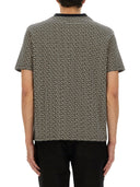 Balmain Monogrammed Jacquard T Shirt