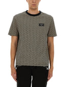 Balmain Monogrammed Jacquard T Shirt