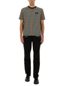 Balmain Monogrammed Jacquard T Shirt