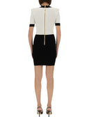 Balmain Two Tone "Bodycon" -jurk
