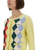 Cardigan de cachemir Ganni Jacquard