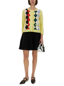 Cardigan de cachemir Ganni Jacquard