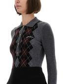 Suéter de lana Ganni Jacquard