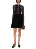 Suéter de lana Ganni Jacquard