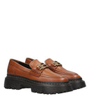 Hogan Sandals Leather Brown