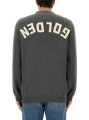 Golden Goose Logo Revers Cardigan