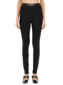 Versace leggings med logo