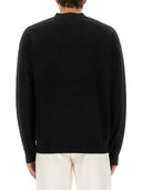 Drôle De Monsieur Cardigan With Logo Embroidery