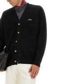 Drôle De Monsieur Cardigan With Logo Embroidery