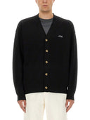 Drôle De Monsieur Cardigan With Logo Embroidery