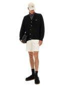 Drôle De Monsieur Cardigan With Logo Embroidery