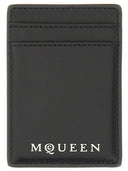 Alexander Mc Queen Magnetic Card Holder med logo