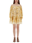 Zimmermann Vestido Corto "Cascadiano"