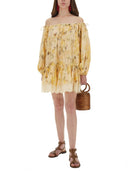 Zimmermann Vestido Corto "Cascadiano"