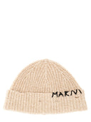 Marni Beanie Hut mit "Marni mendieren" Stickerei