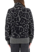 Stella Mc Cartney Wool og Alpaca "Leopard" sweater