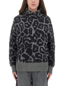 Stella Mc Cartney Wool og Alpaca "Leopard" sweater