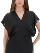 Stella Mc Cartney Midi Dress With Wing Sleeves