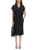 Stella Mc Cartney Midi Dress With Wing Sleeves
