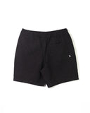 Shorts di cera di Londra Nero