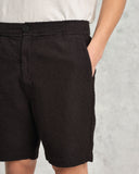 Shorts di cera di Londra Nero