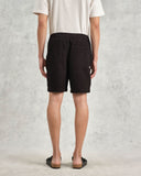 Shorts di cera di Londra Nero