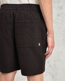 Shorts di cera di Londra Nero